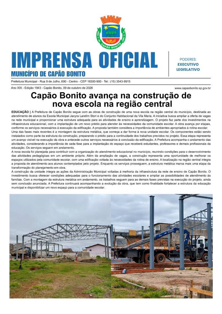 Capa da Edição 3.125