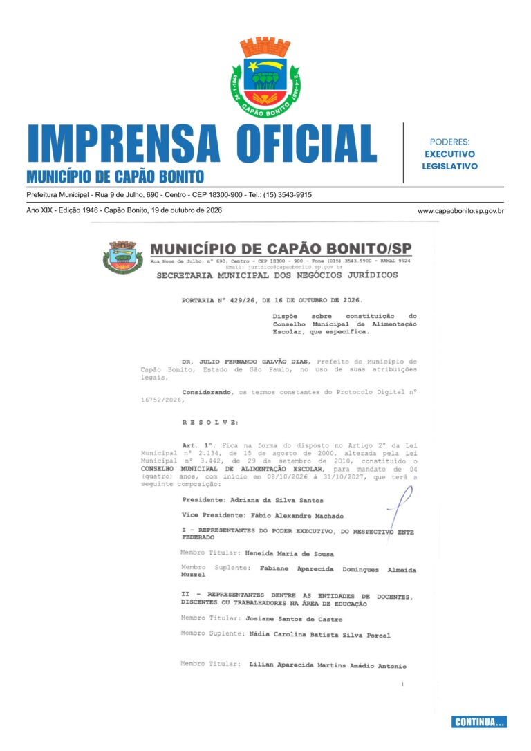 Capa da Edição 3.128